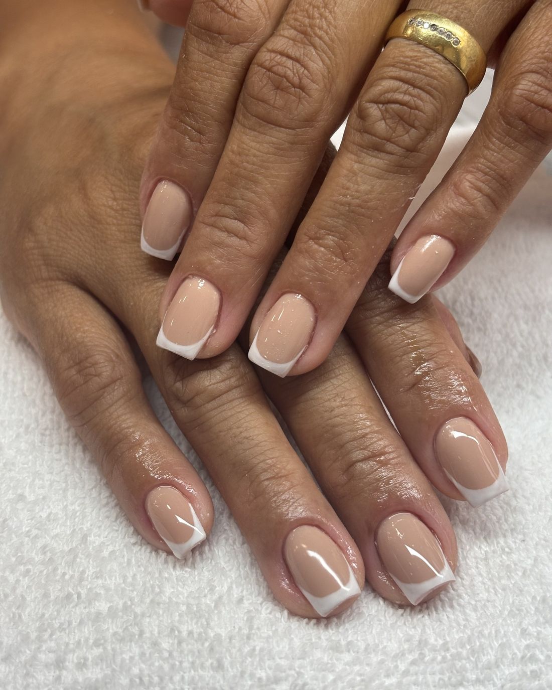 Depois: Unha natural até francesinha em gel
